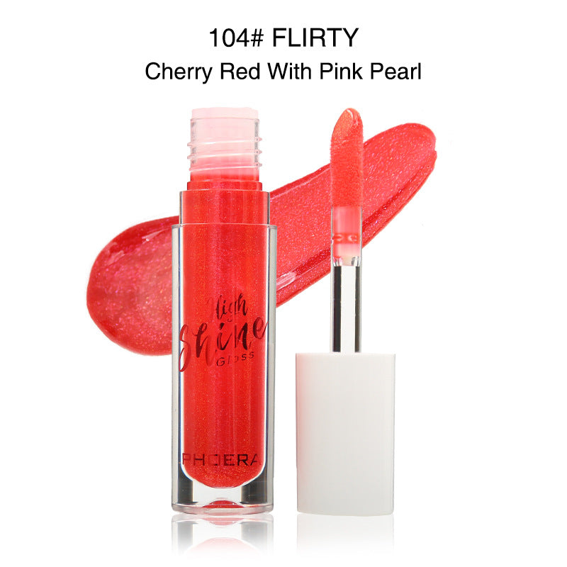 Jelly Lip Gloss with Mirror Shine, 24 Shades