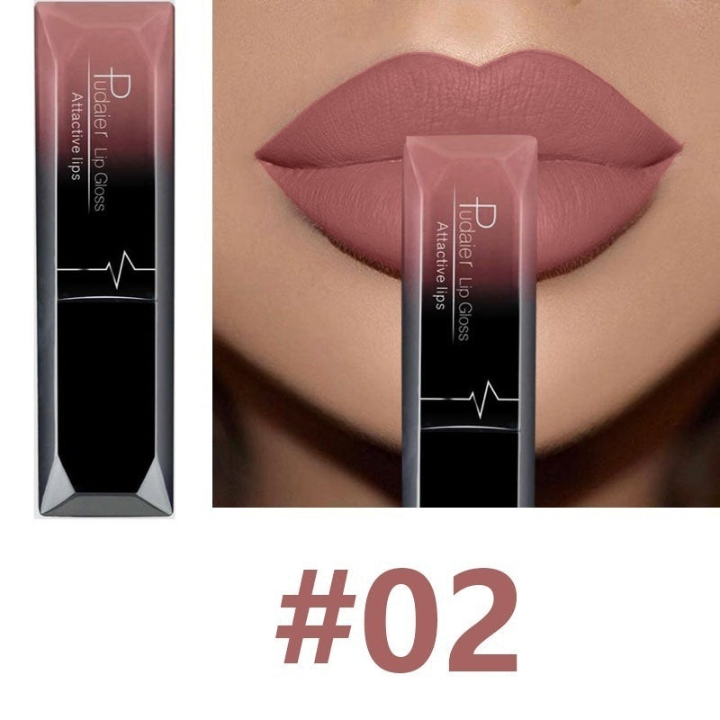 Matte Liquid Lipstick, Long Lasting and Waterproof