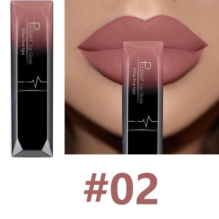 Matte Liquid Lipstick, Long Lasting and Waterproof