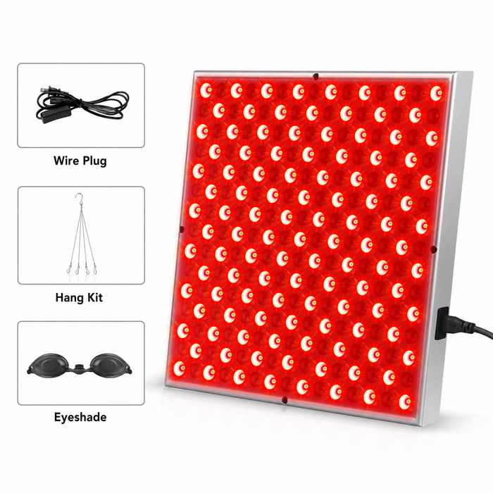 Red Light Therapy Panel 660nm 850nm 225 LEDs