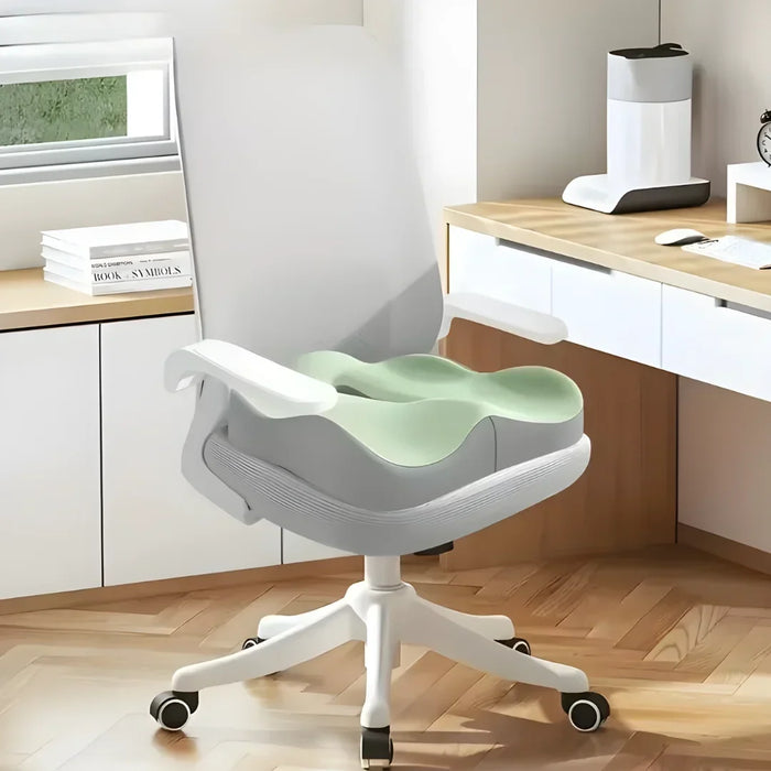Ergonomic Seat Cushion with Coccyx Cutout for Office Chair