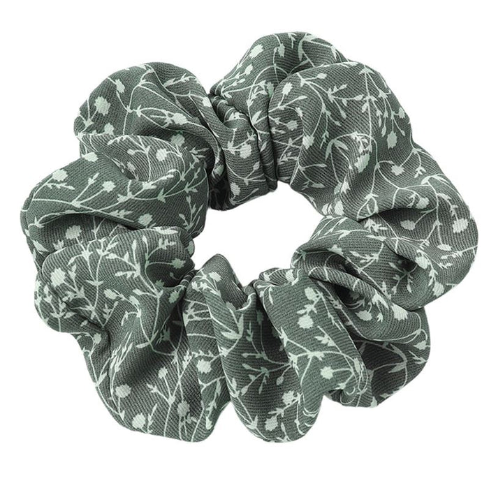 Floral Scrunchie for Ponytails and Updos