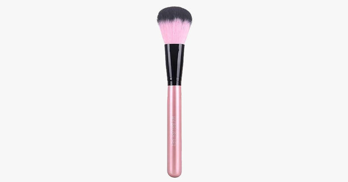 BowLift | Powder Makeup Brush - Made from synthetic fibers - Full & round shape - For loose and pressed powder products - Perfect for foundations, blush & bronzer