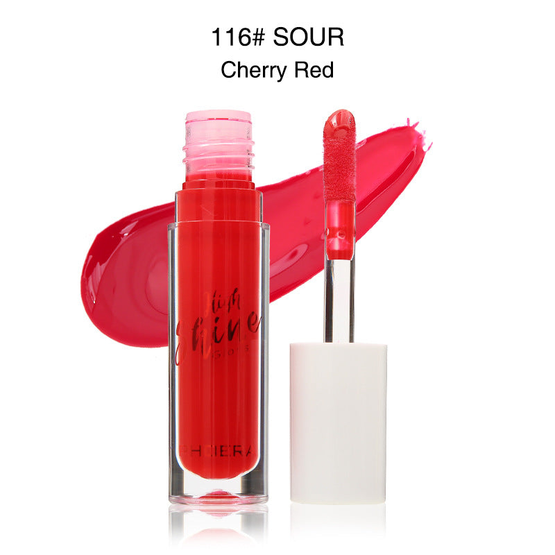Jelly Lip Gloss with Mirror Shine, 24 Shades