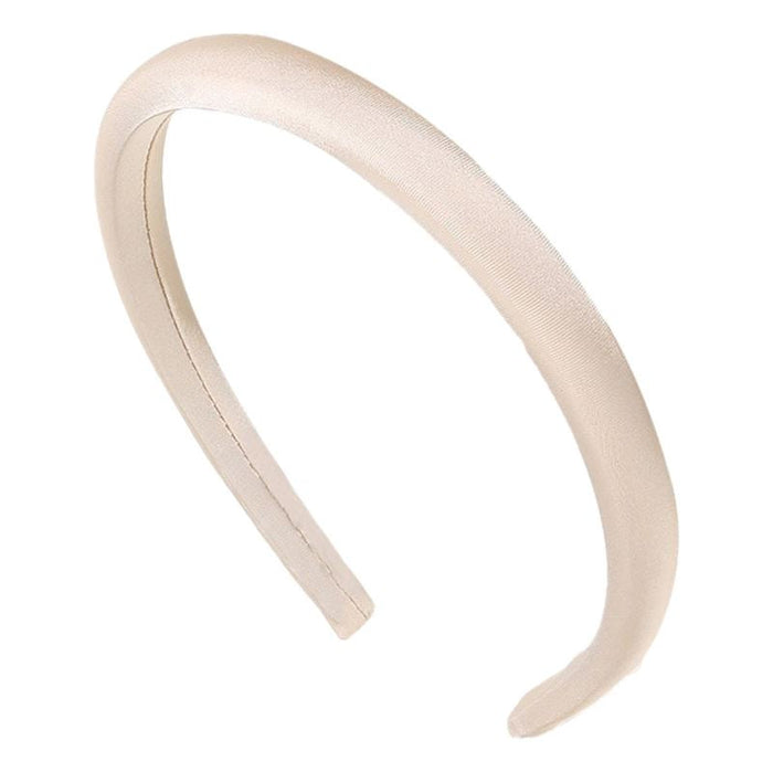 Women's Satin Padded Headband 1.7 cm Wide