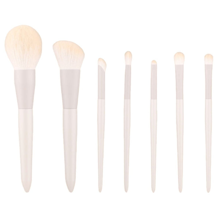 Makeup Brush Set with 7 Soft Synthetic Brushes