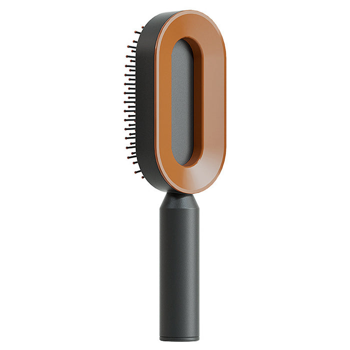 Nolivela Self-Cleaning Hair Brush with Air Cushion and One-Click Clean