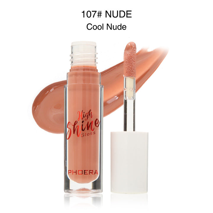 Jelly Lip Gloss with Mirror Shine, 24 Shades