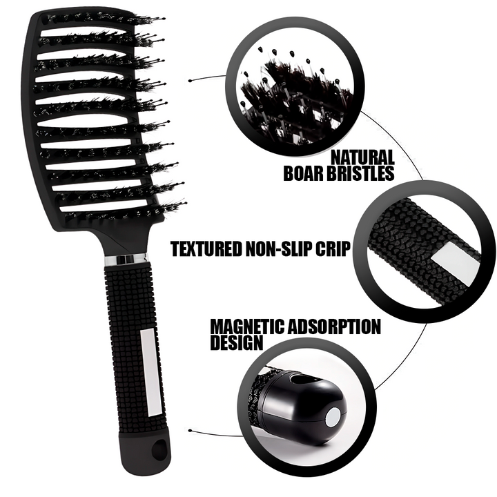 Miracle Hair Detangler – Effortless Knot Removal for Smooth, Shiny Hair