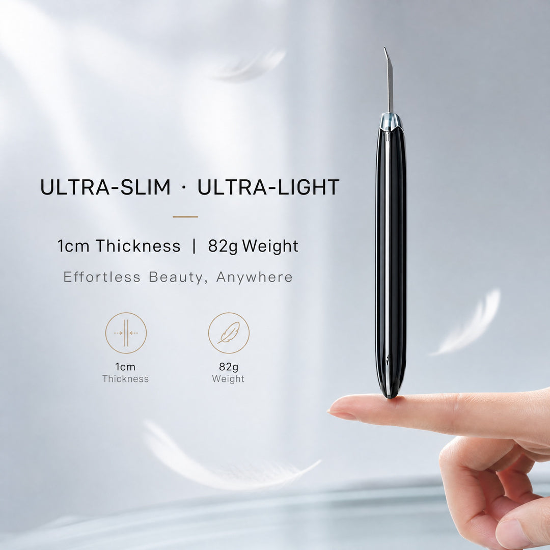 Ultrasonic Skin Scrubber with 4 Modes and Warm EMS