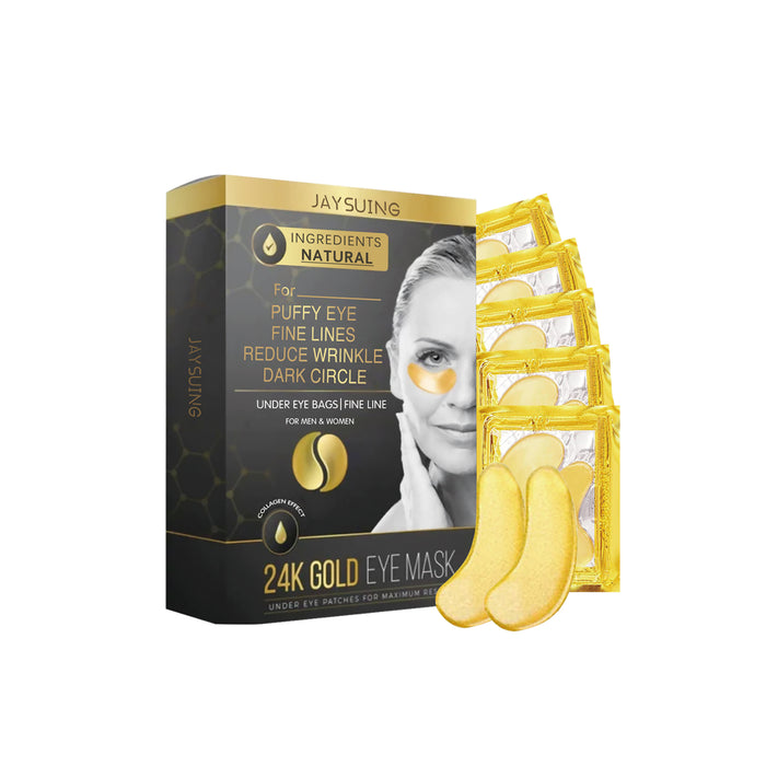 Nolivela 24K Gold Eye Patches with Collagen and Jojoba Oil