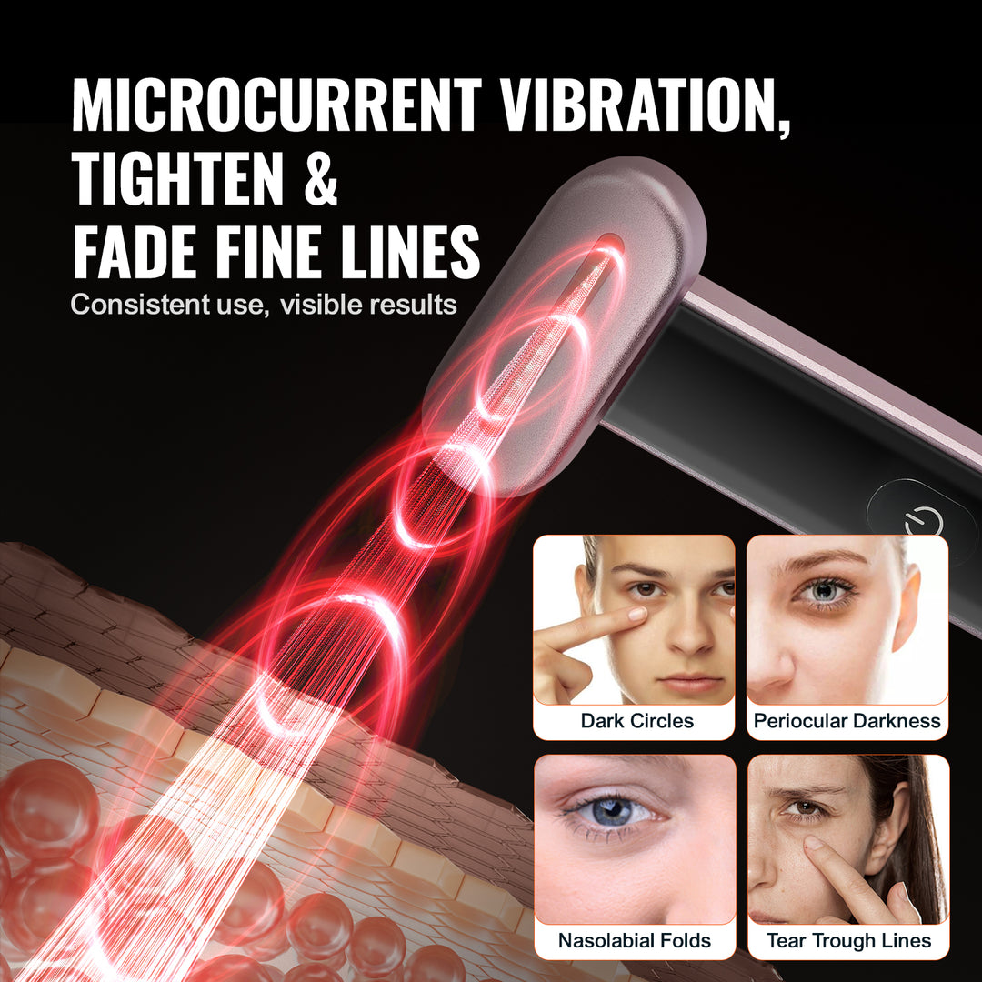 7 Colour LED Face Wand with Warmth and Vibration