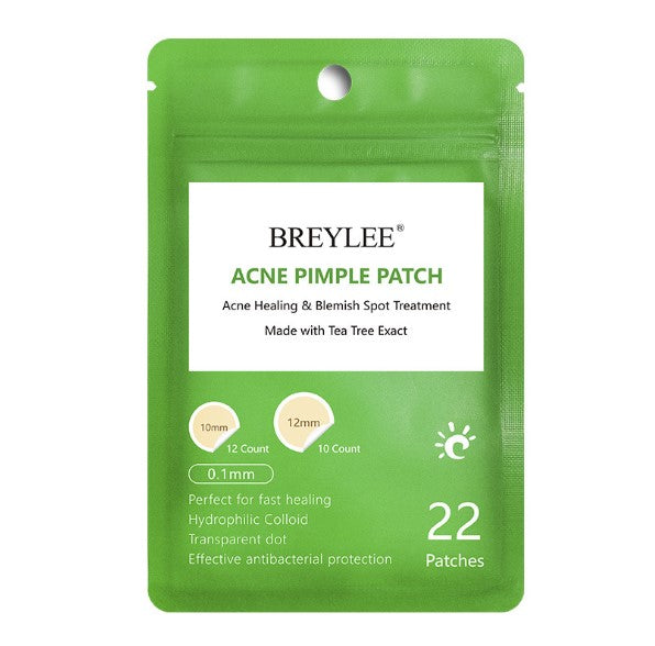 Tea Tree Hydrocolloid Spot Patches, Ultra-Thin and Invisible