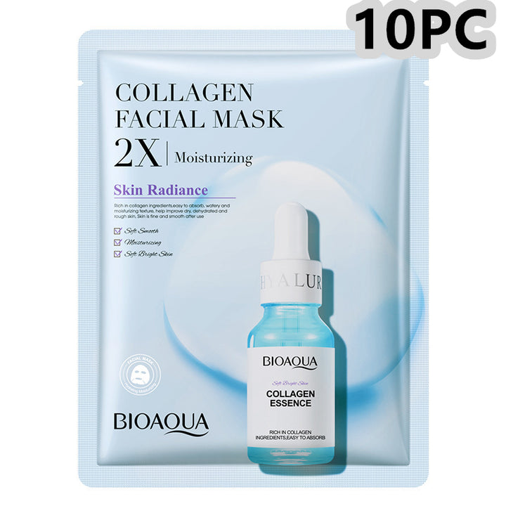 Hydrating Sheet Masks with Collagen or Vitamin C
