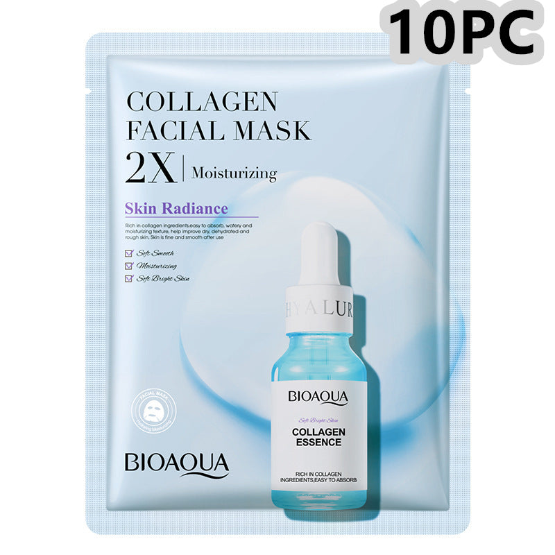 Hydrating Sheet Masks with Collagen or Vitamin C