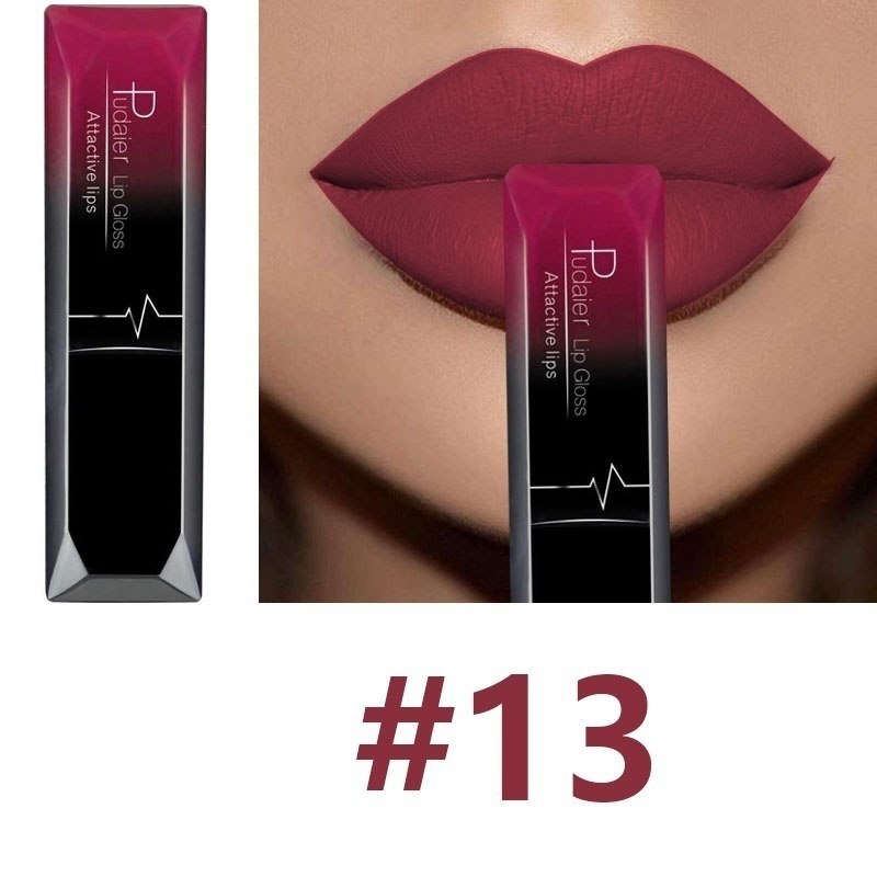 Matte Liquid Lipstick, Long Lasting and Waterproof