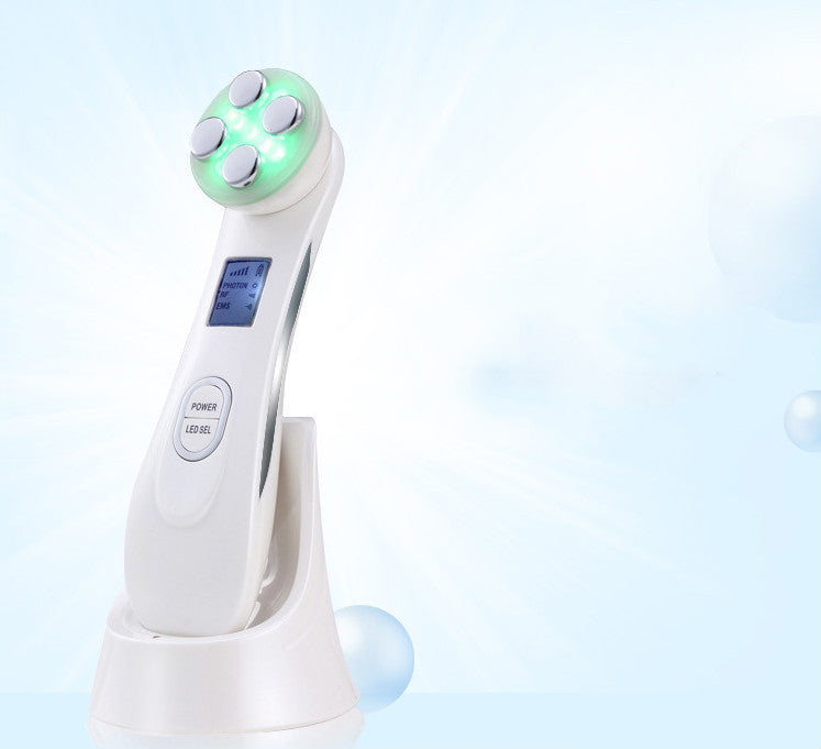 RF and EMS Face Device with 6 LED Light Modes