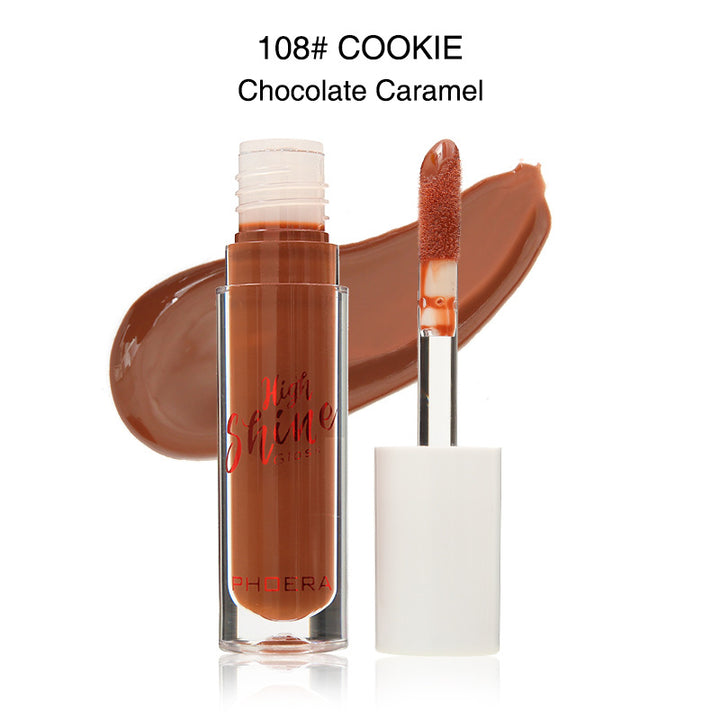 Jelly Lip Gloss with Mirror Shine, 24 Shades