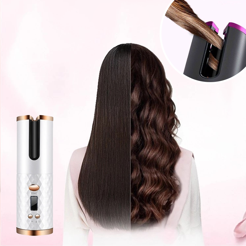BowLift | Wireless Automatic Curler with Ceramic – Perfect Curls Anywhere