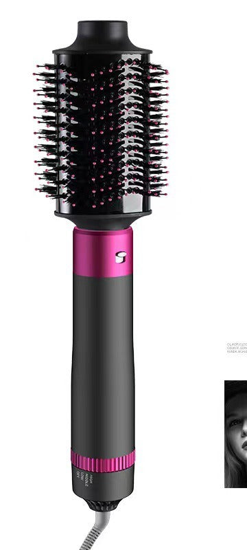 Grey hot air styler with five heads