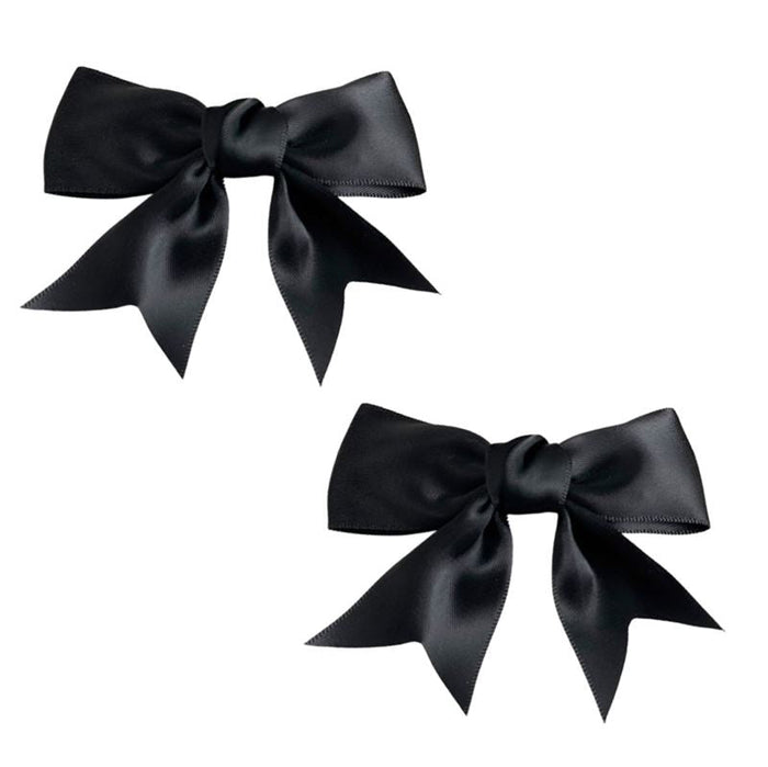 Satin Bow Hair Clips Set of 2 for Hair Styling