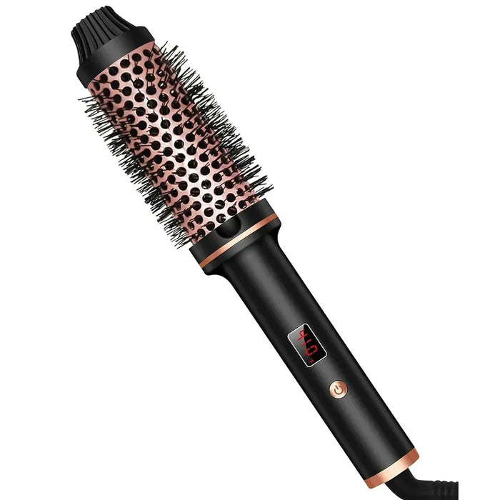 BowLift | Stylique 3-in-1 Ionic Hair Straightener & Curler | Straightening, Waves, Volume | Anti-Scald Brush