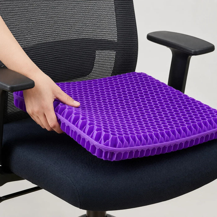 Gel Seat Cushion Honeycomb Design Pressure Relief