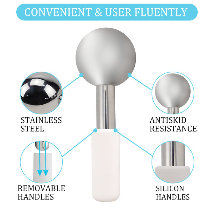 Stainless Steel Ice Roller Ball for Face and Eyes