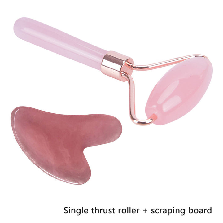 Face Roller and Gua Sha Set, 2 Pieces