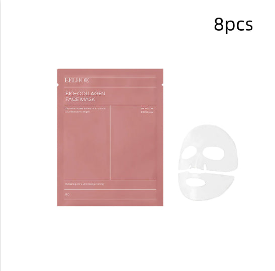 Collagen Gel Face Mask in Two Pieces with Hyaluronic Acid