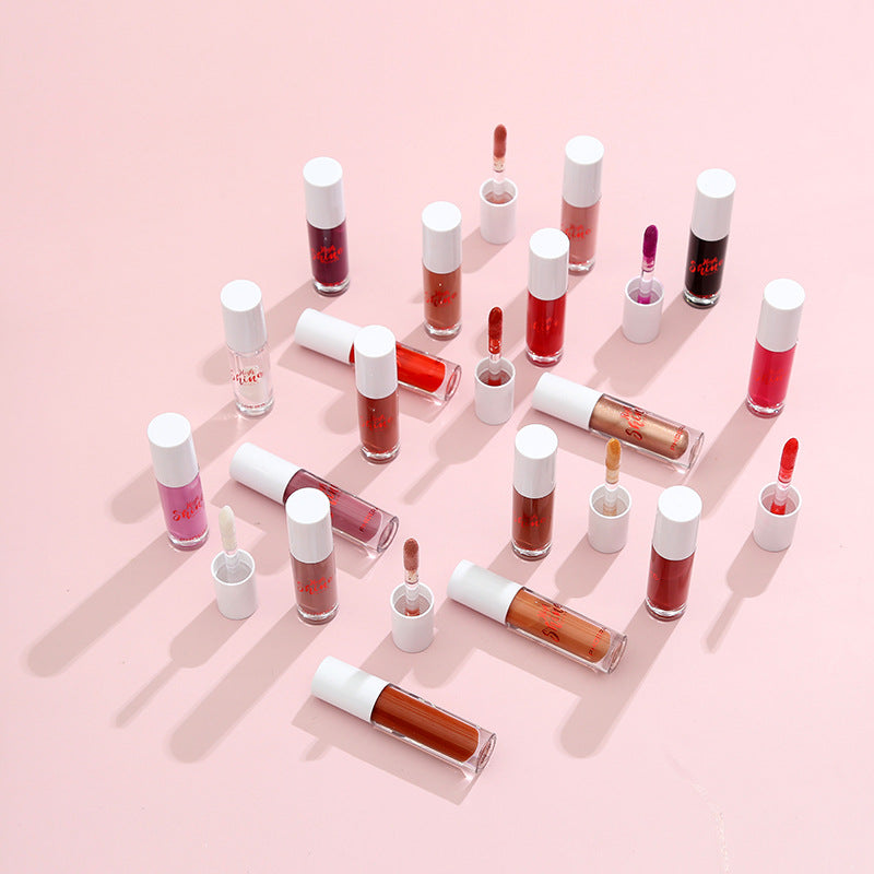 Jelly Lip Gloss with Mirror Shine, 24 Shades