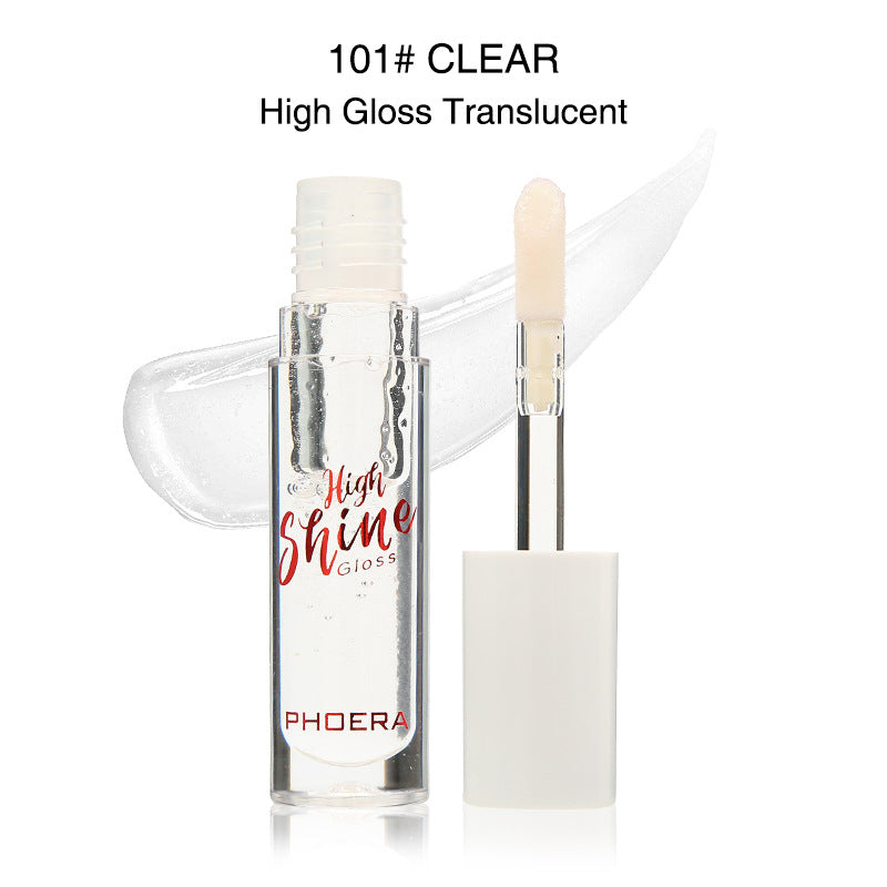 Jelly Lip Gloss with Mirror Shine, 24 Shades