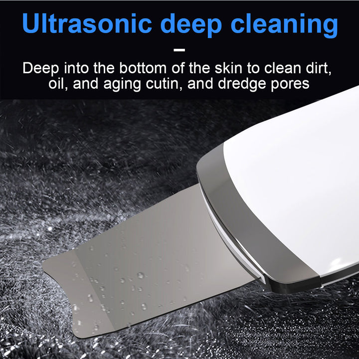 Ultrasonic Skin Scrubber with 4 Modes and Warm EMS