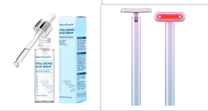 Nolivela Rotating Microcurrent Face Wand with LED and Warmth