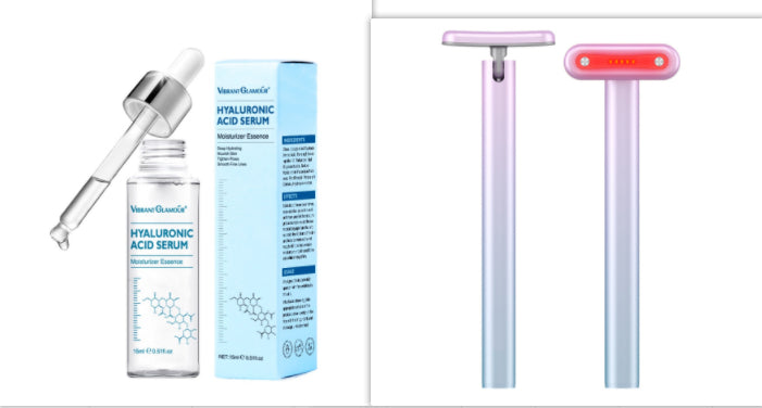Rotating Microcurrent Face Wand with LED and Warmth