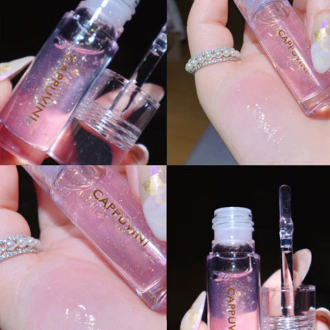 Nolivela Glossy Moisturising Lip Gloss with a Glass Finish