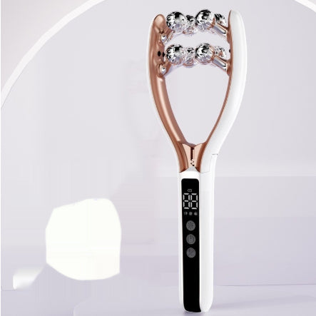Microcurrent V Face Roller with Red and Blue Light