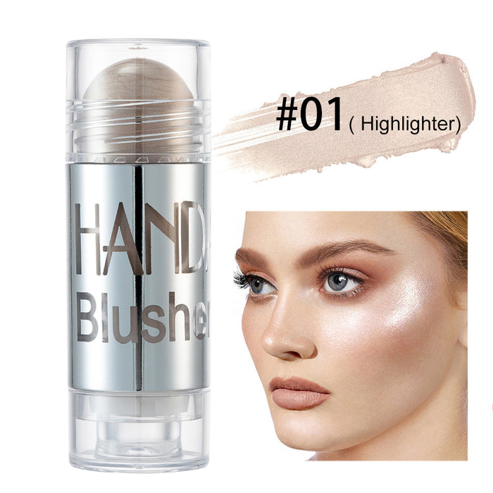 Nolivela Cream Blush Stick, Long-Lasting Dewy Flush