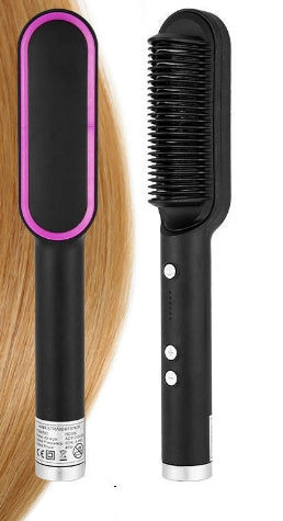 Nolivela 2-in-1 hot comb for straightening and soft waves