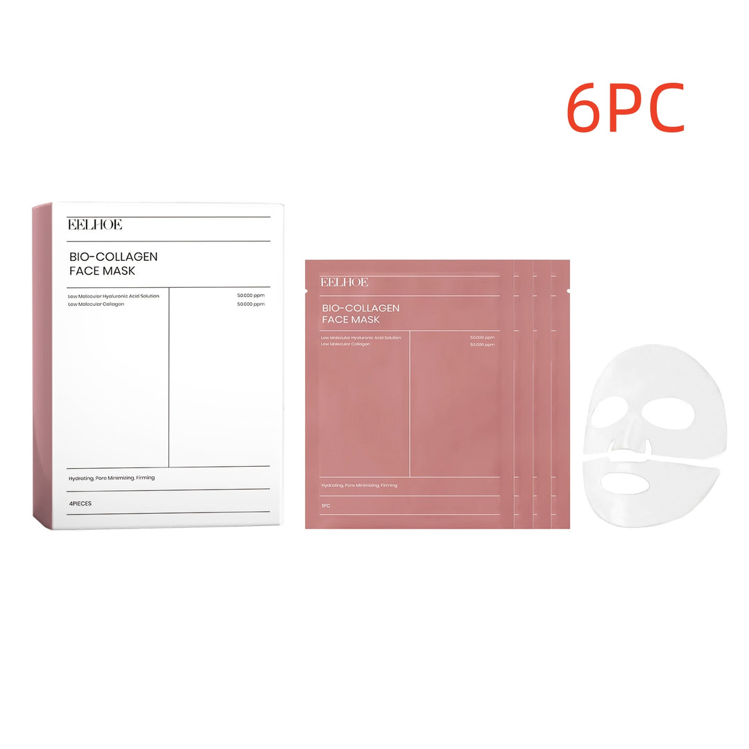 Collagen Gel Face Mask in Two Pieces with Hyaluronic Acid