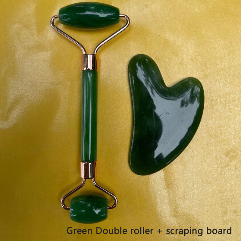 Face Roller and Gua Sha Set, 2 Pieces