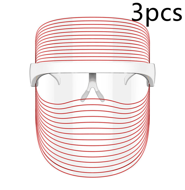 7 Colour LED Face Mask with USB Power