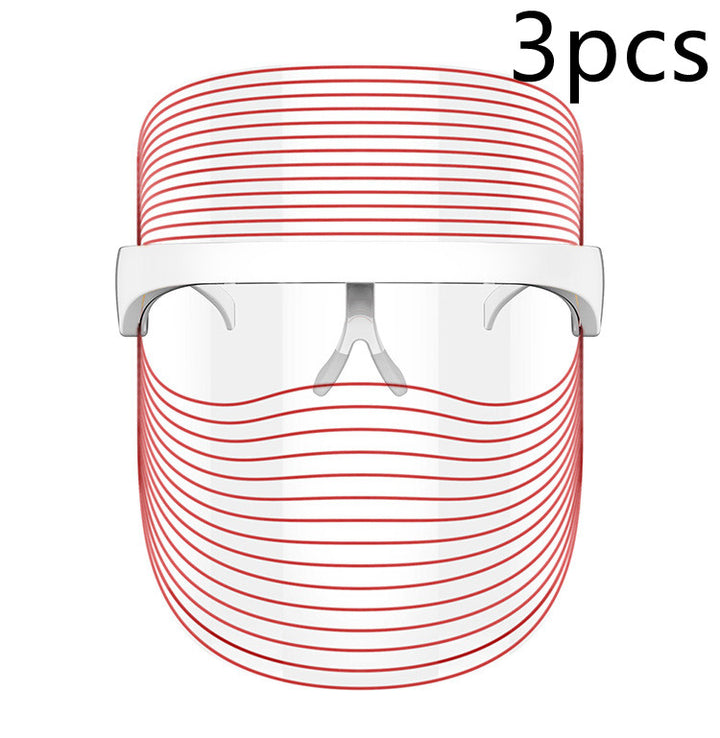 7 Colour LED Face Mask with USB Power