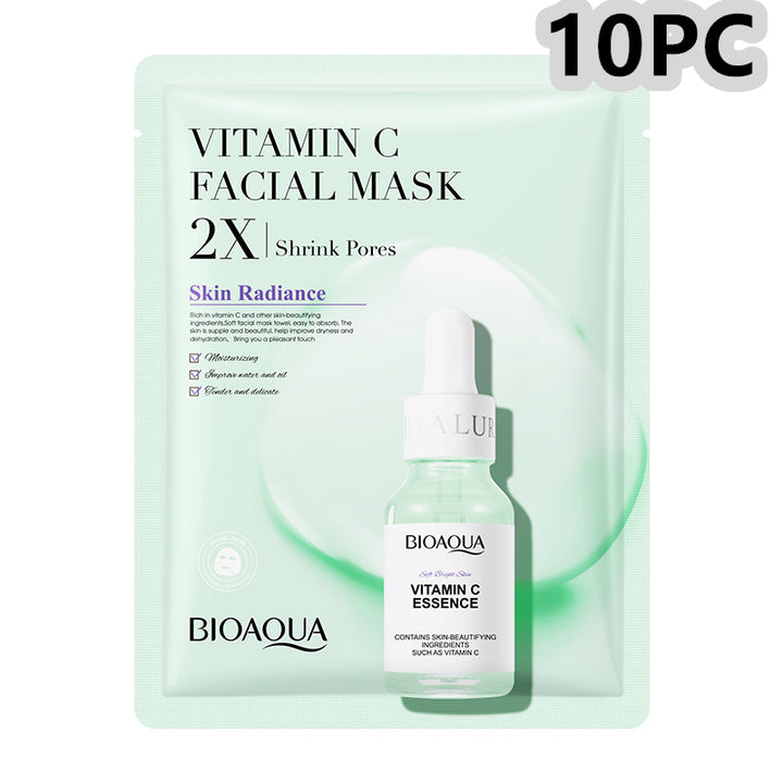 Hydrating Sheet Masks with Collagen or Vitamin C