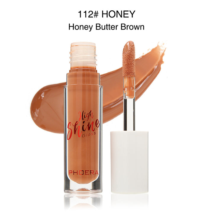 Jelly Lip Gloss with Mirror Shine, 24 Shades