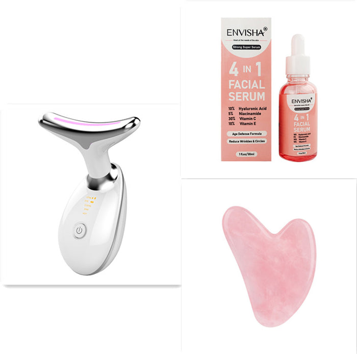 Nolivela LED Neck and Face Massager with EMS and Warmth