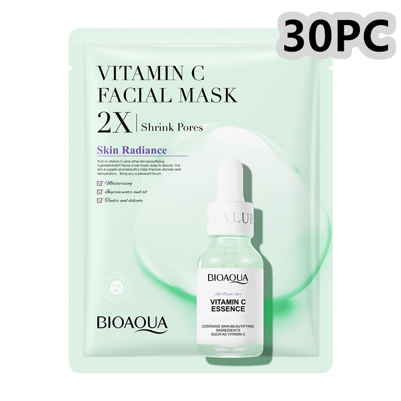 Hydrating Sheet Masks with Collagen or Vitamin C