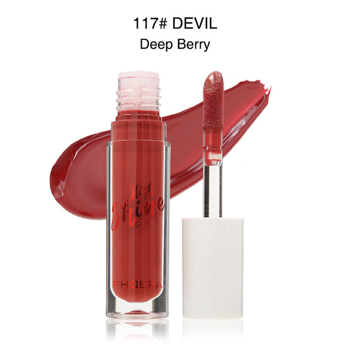 Jelly Lip Gloss with Mirror Shine, 24 Shades