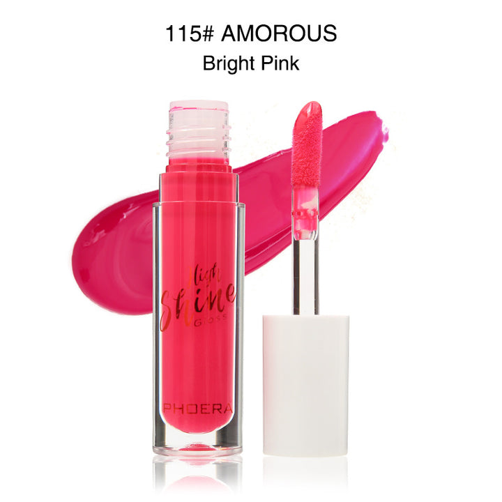 Jelly Lip Gloss with Mirror Shine, 24 Shades