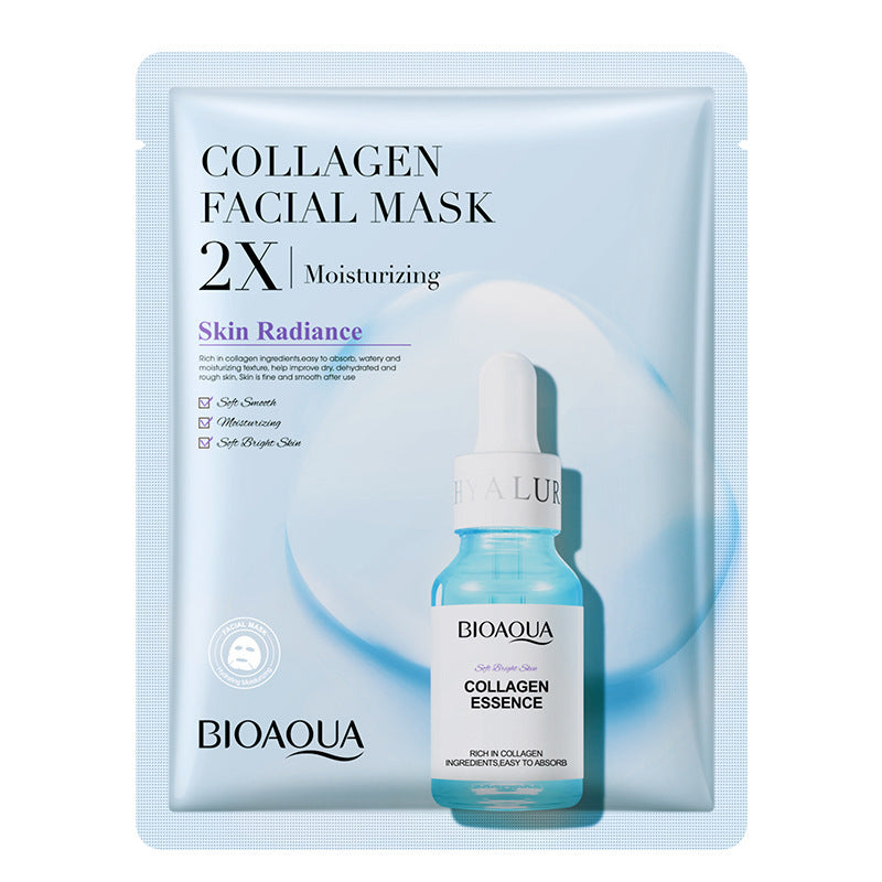 Hydrating Sheet Masks with Collagen or Vitamin C
